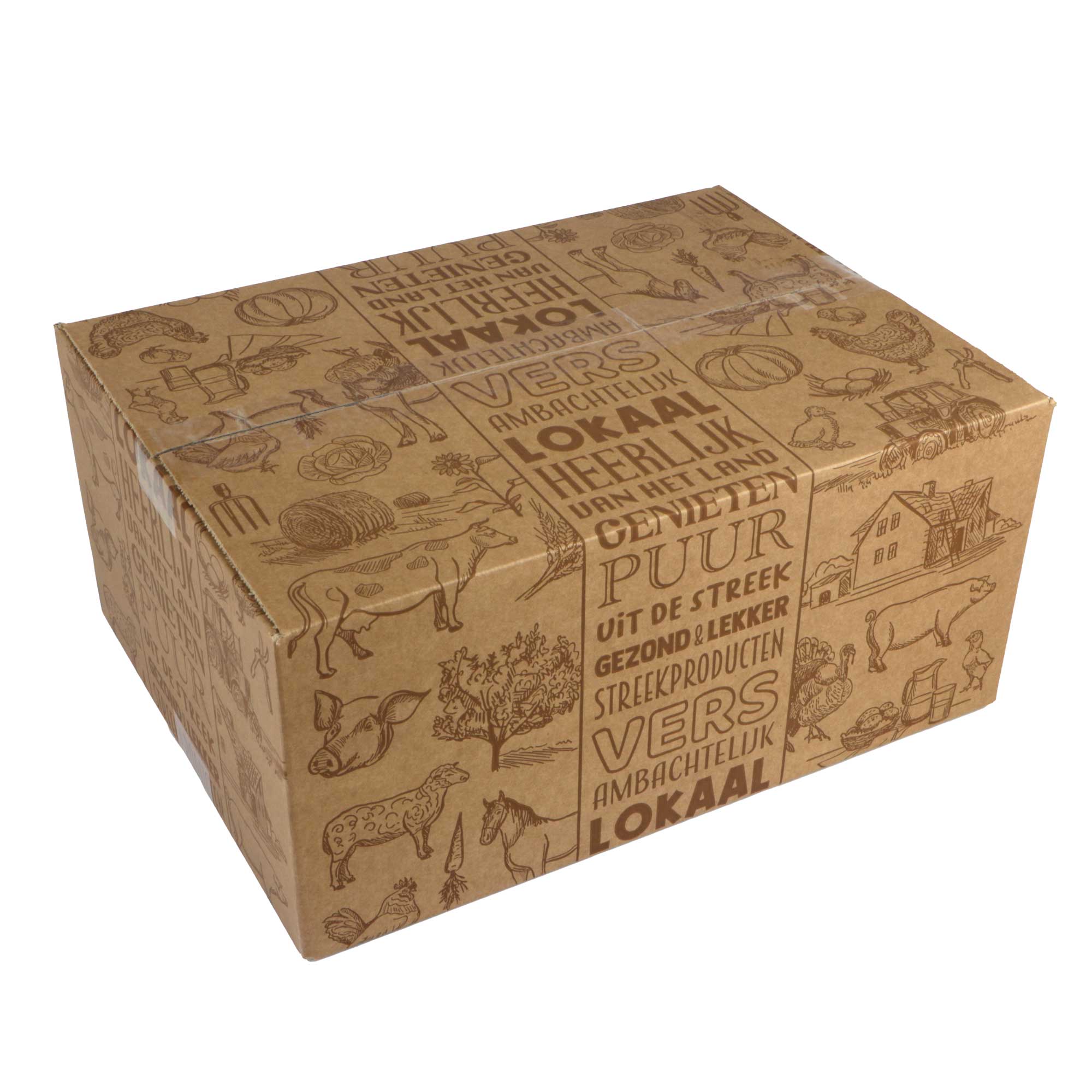 Afbeeldingen van Pakketdoos C232 39x29x23,2 cm uit de streek