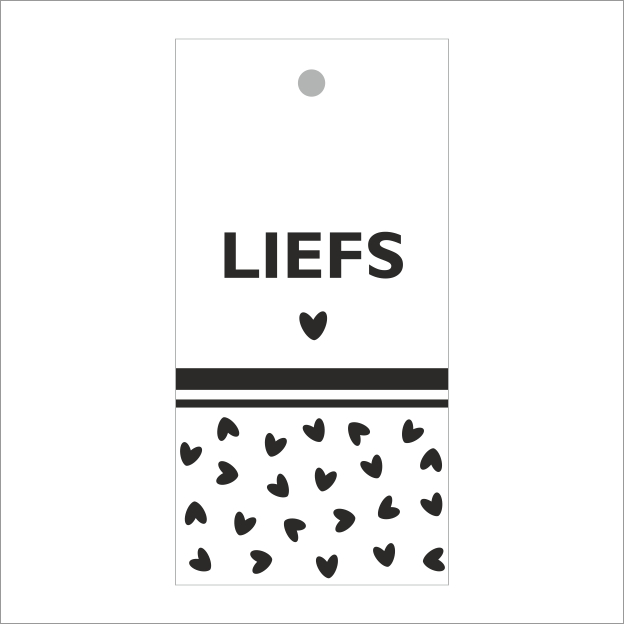 Afbeeldingen van Pak à 20 kadokaartjes Liefs