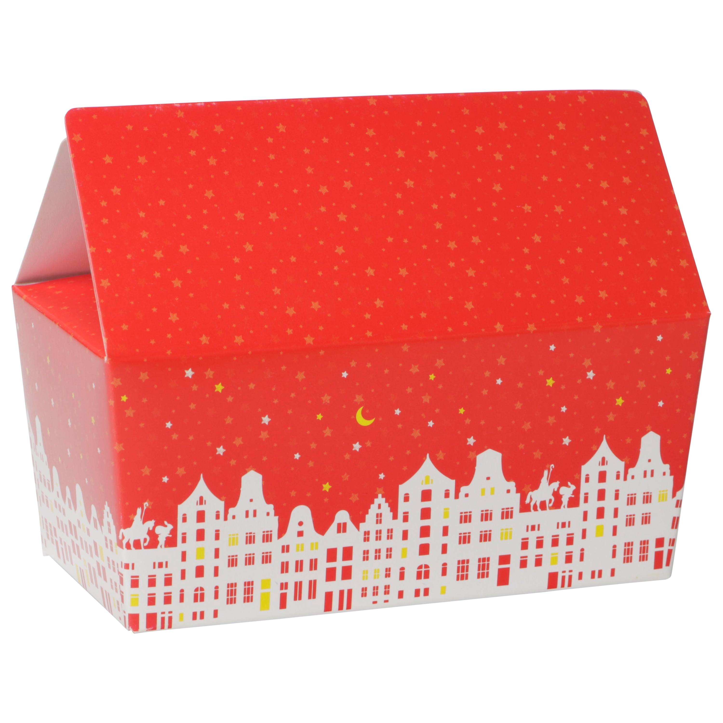 Afbeeldingen van Pak à 25 bonbondoos 500 gram Geveltjes Sint 