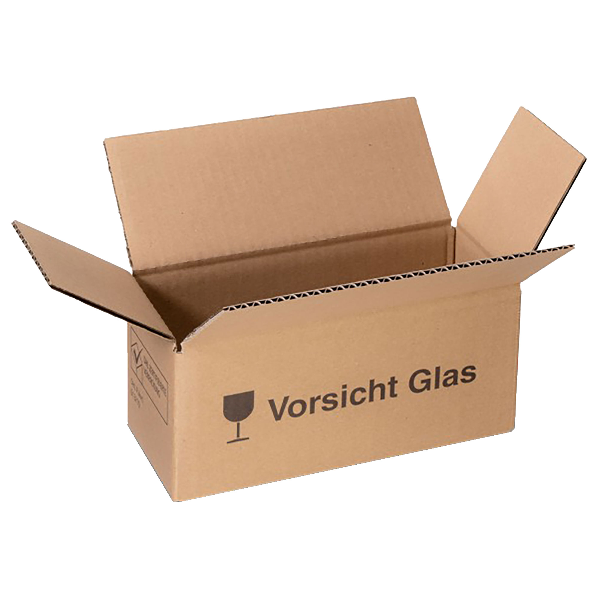 Afbeeldingen van Pak à 25 verzenddoos 22,5x9x9 cm voor gin doos