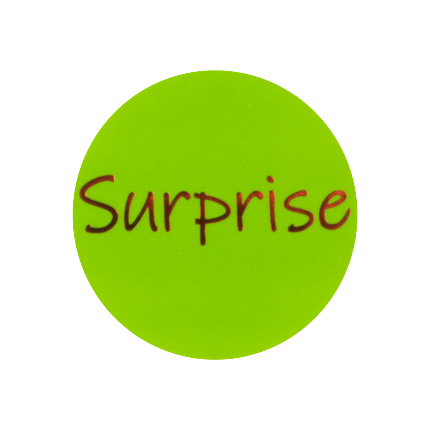 Afbeeldingen van Ds à 250 kado etiket 3,9 cm Surprise