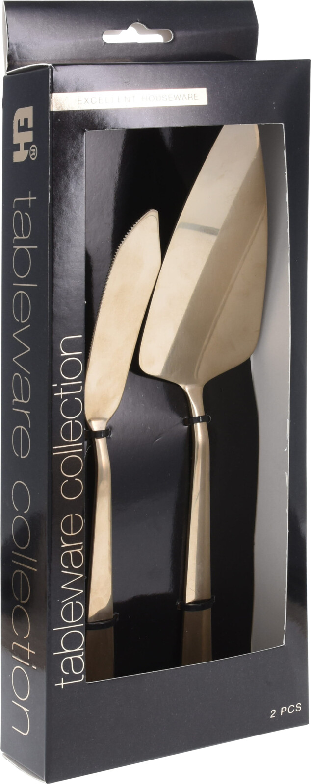 Afbeeldingen van Taart serveerset 2 delig 