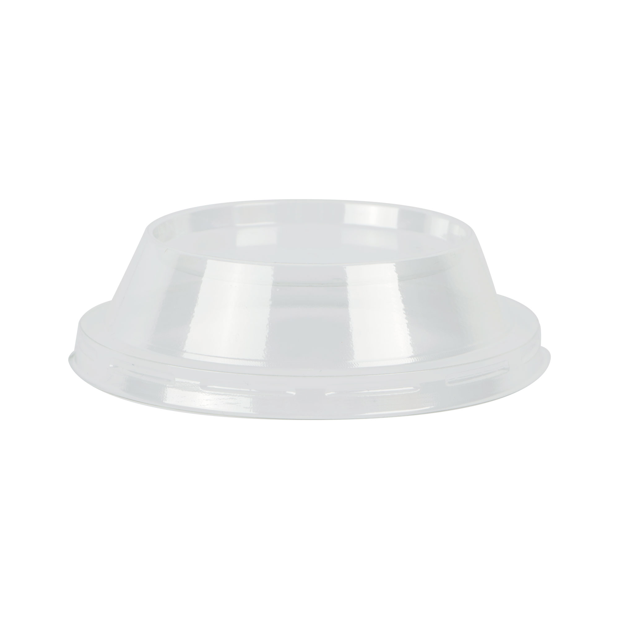 Afbeeldingen van Ds à 1000 rPET transparante deksel plat