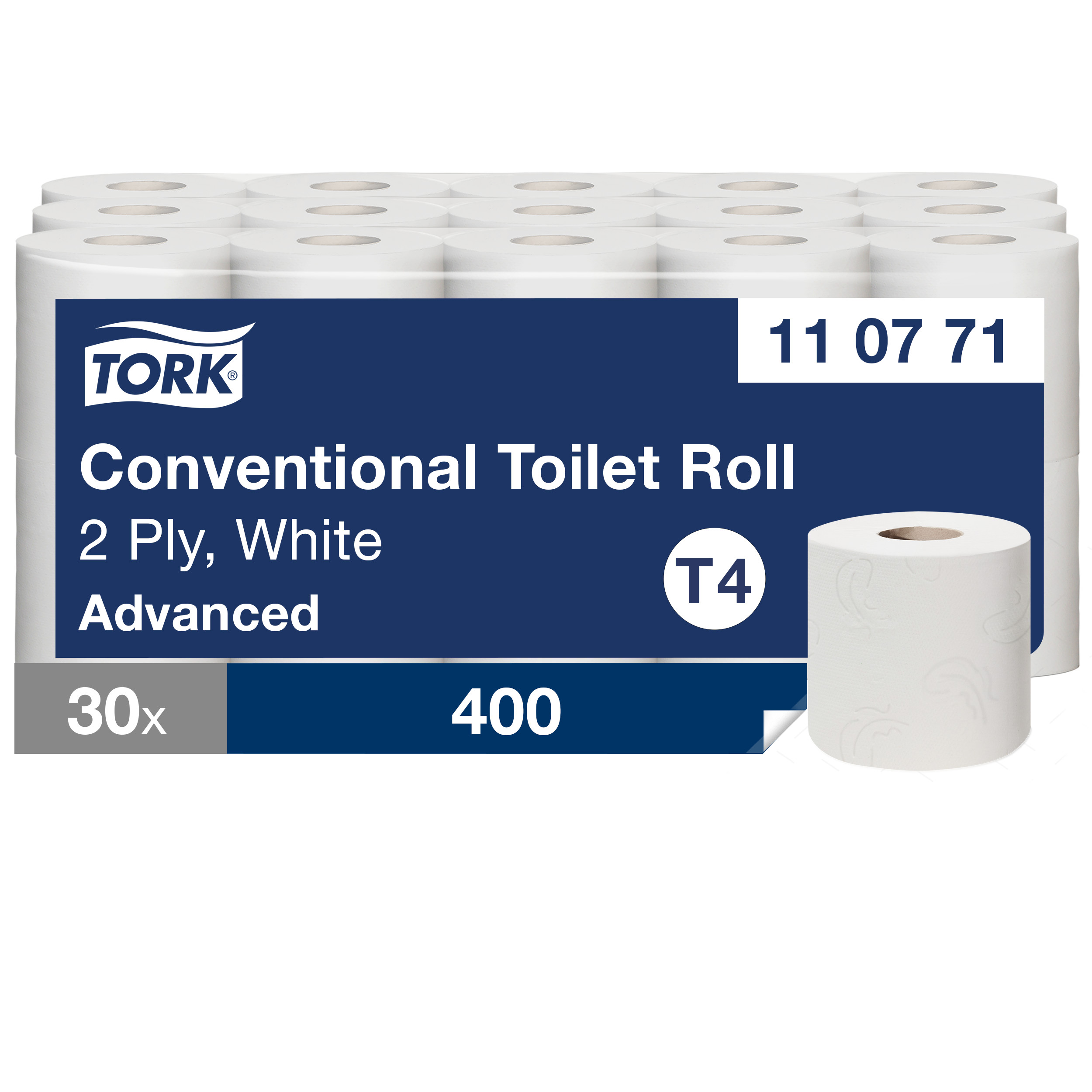 Afbeeldingen van Pak à 30 rol Tork advanced toiletpapier