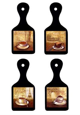 Afbeeldingen van Houten geschenkplateau 25x12x1,5 cm  