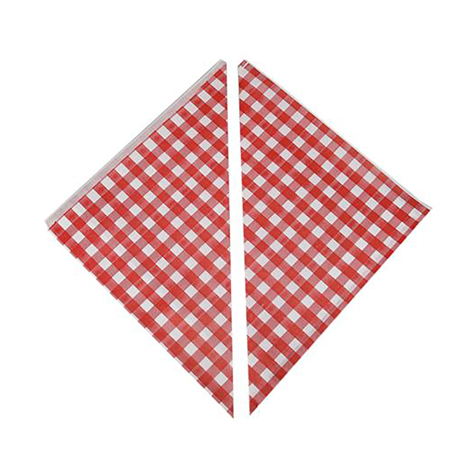 Afbeeldingen van Ds à 10 kg ersatz puntzak K21 rode ruit 