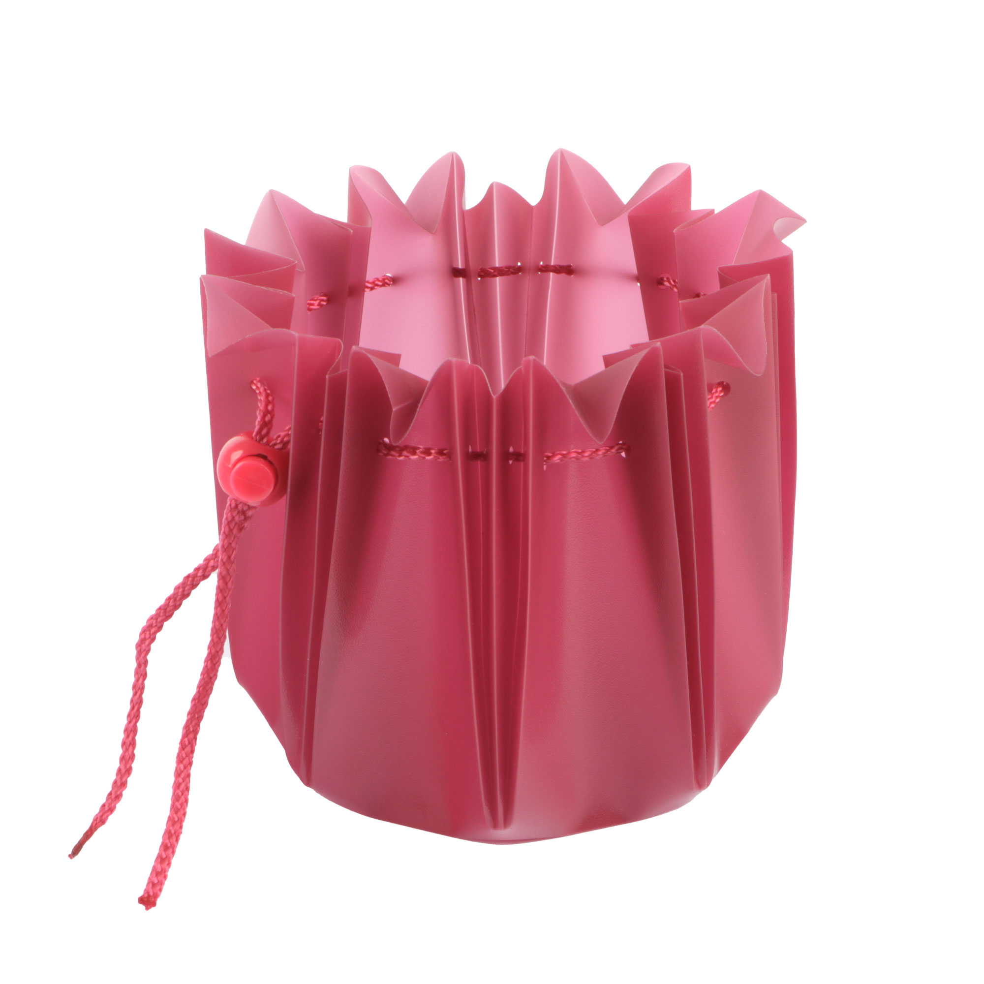 Afbeeldingen van Pak à 3 pp koordtas 12x12 cm bordeaux (uc)