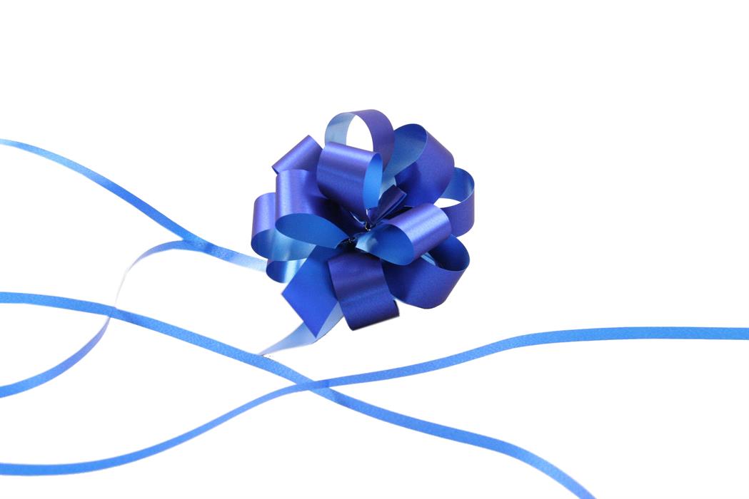 Afbeeldingen van Pak à 30 trekstrik r95 mm 19 mm silky metal blauw