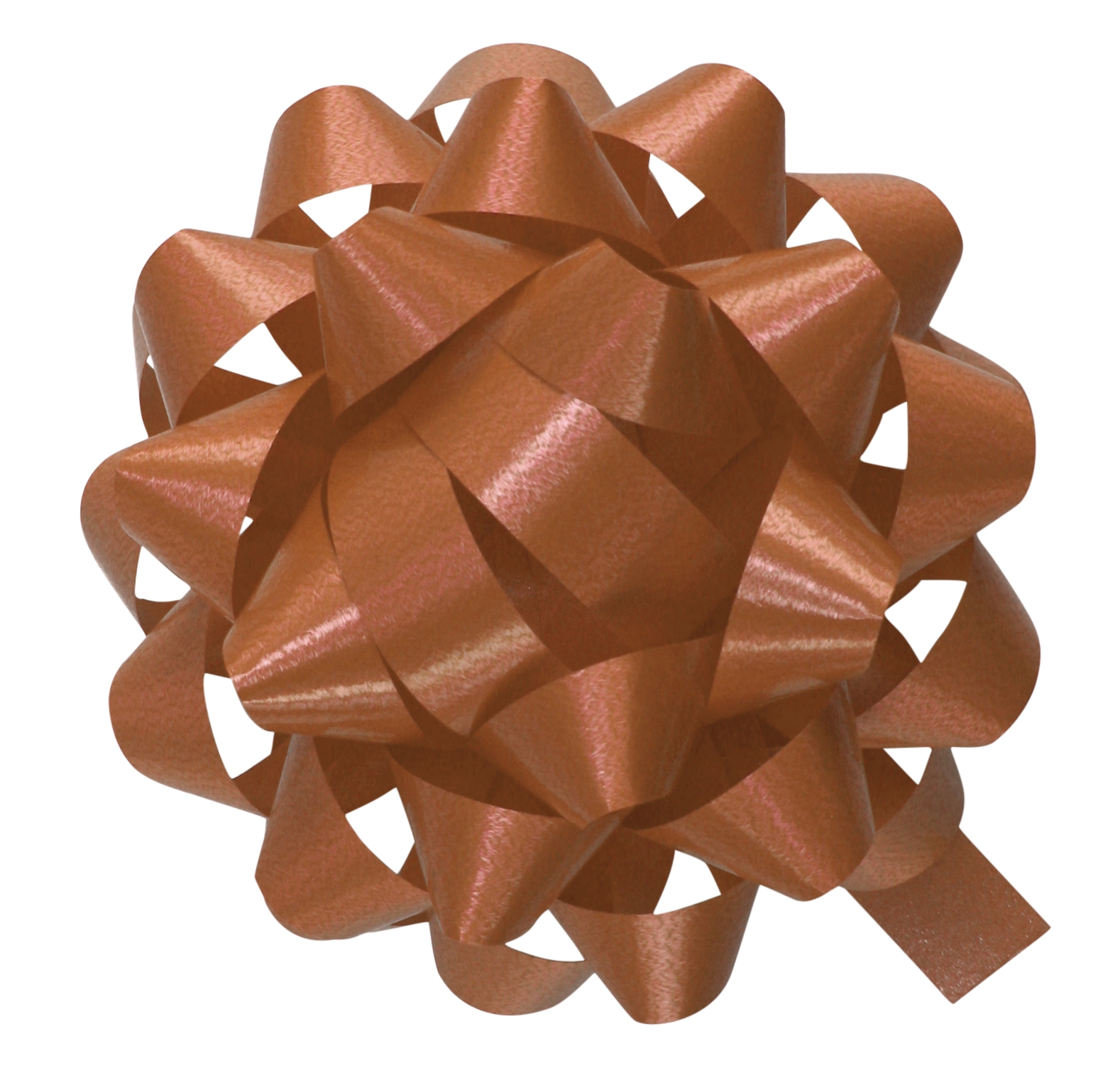 Afbeeldingen van Ds à 25 starbows brons 12 cm (uc)