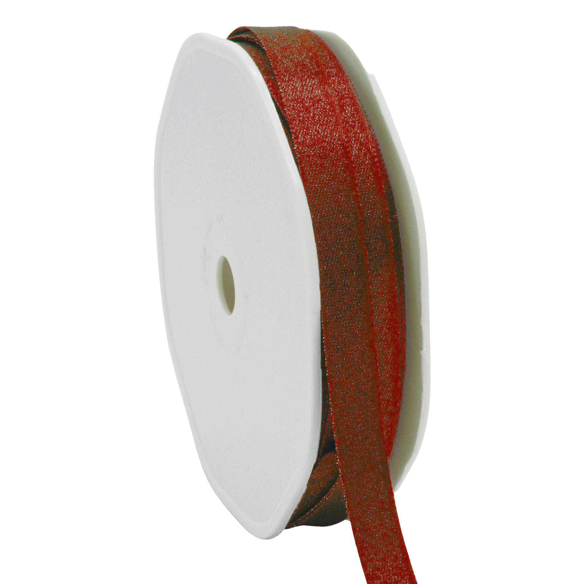 Afbeeldingen van Rol satijnlint 10 mm 25 mtr rood