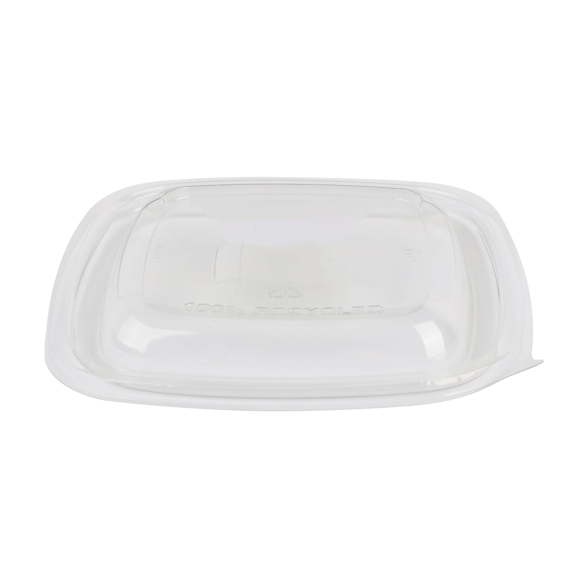 Afbeeldingen van Ds à 500 rPET deksel saladebowl 12,7x12,7 cm