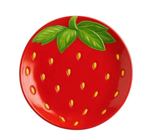 Afbeeldingen van Bord Aardbei 18 cm
