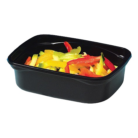 Afbeeldingen van Ds à 1000 pp bak rechthoek zwart 150 cc 