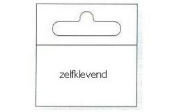 Afbeeldingen van Pak à 100 blister euroklever 5x3 cm