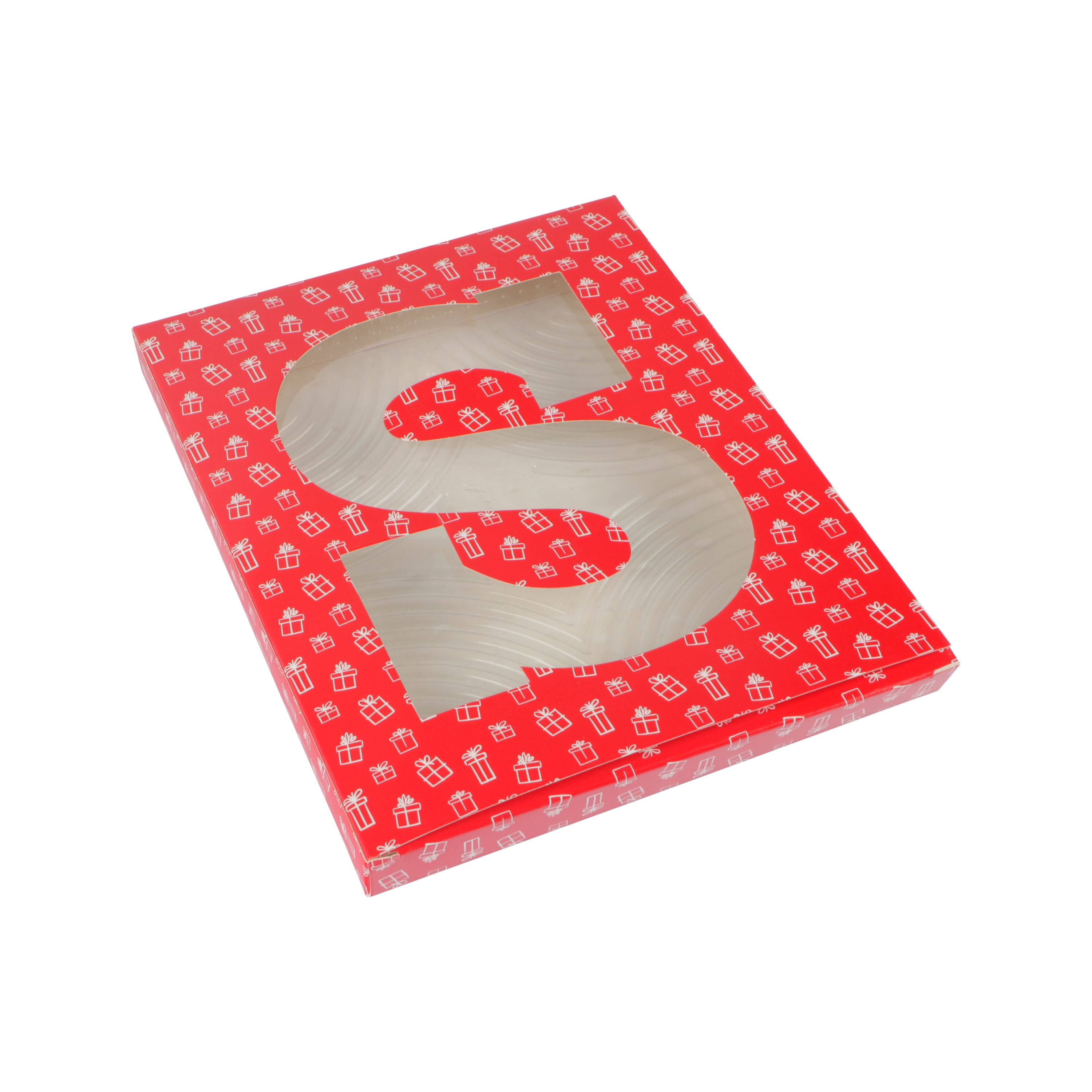 Afbeeldingen van Ds à 100 vulletter doosje met apet binnenbakje Sint