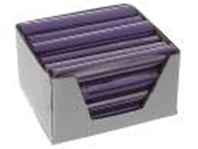 Afbeeldingen van Rol decostof 30x500 cm paars organza (ucl)