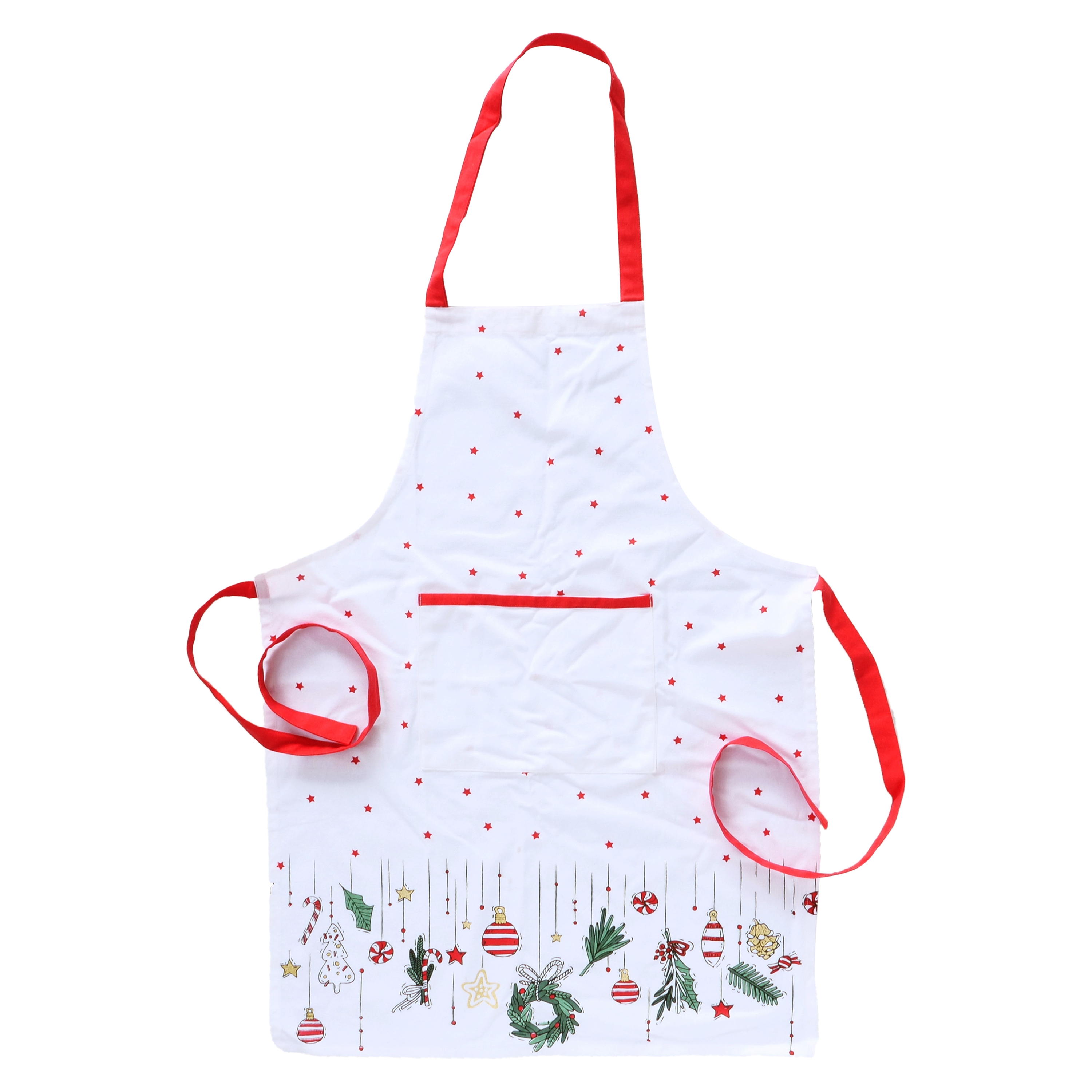 Afbeeldingen van Schort 60x84 cm Emely kerst (ucl)