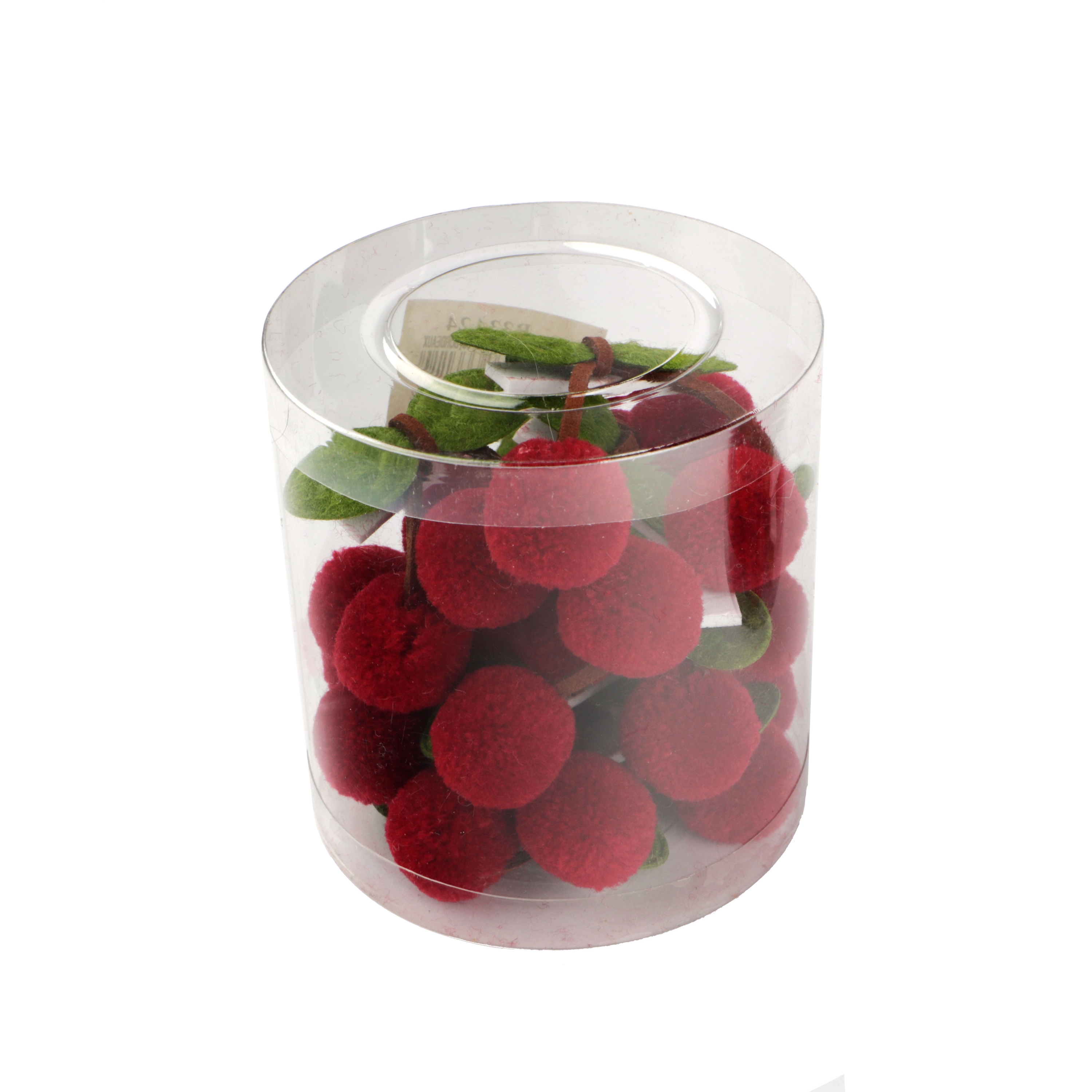 Afbeeldingen van Koker  à 12 dubbelkers 6 cm bordeaux 