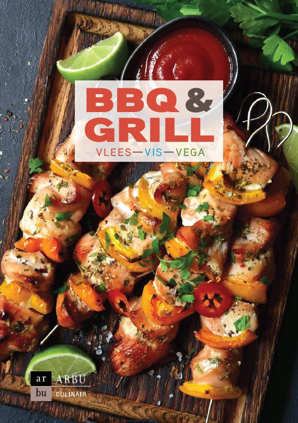 Afbeeldingen van Boekje 15x21 cm 48 blz BBQ & Grill recepten 