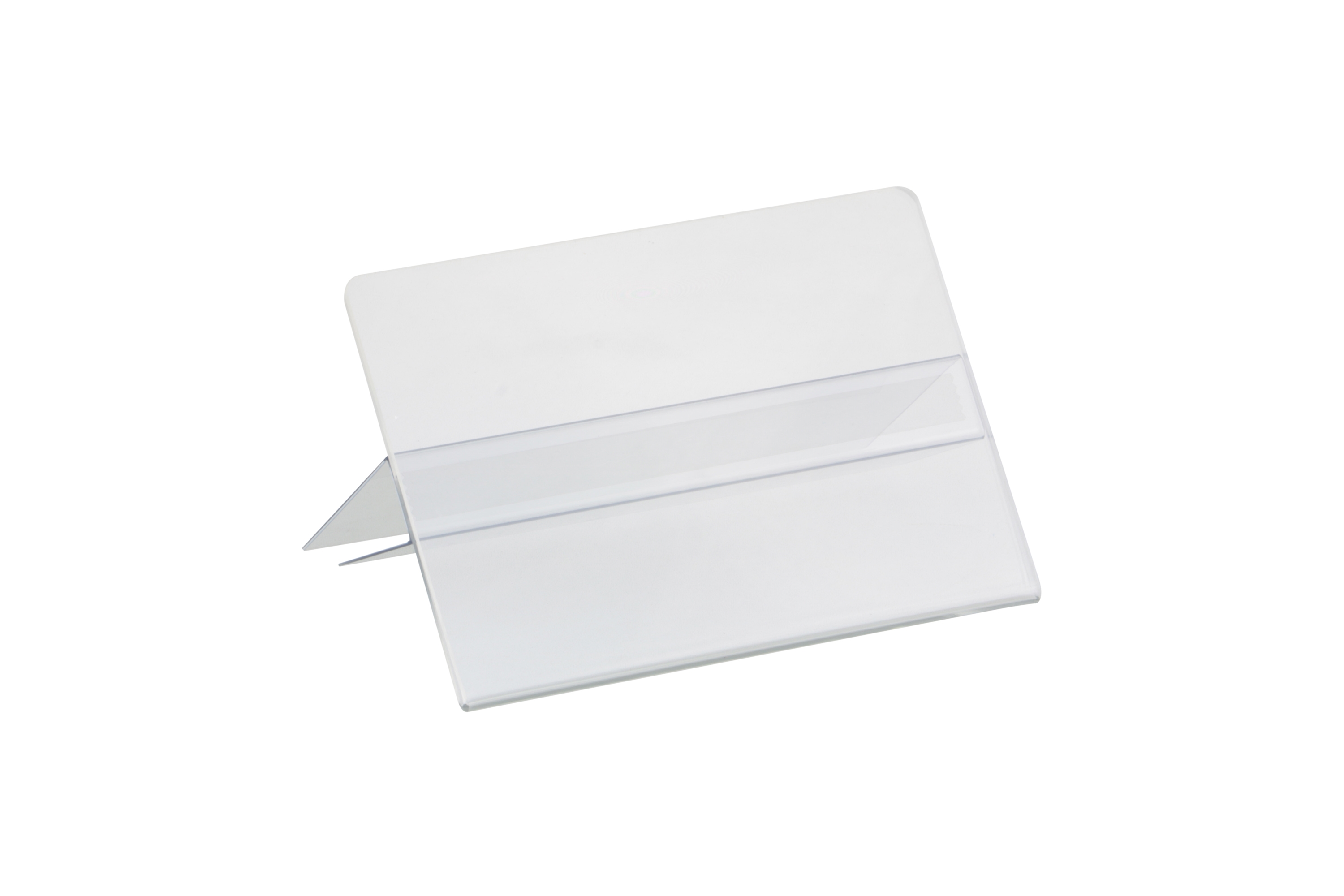 Afbeeldingen van  Acryl prijskaarthouder voor schap 10,5x14,8 cm