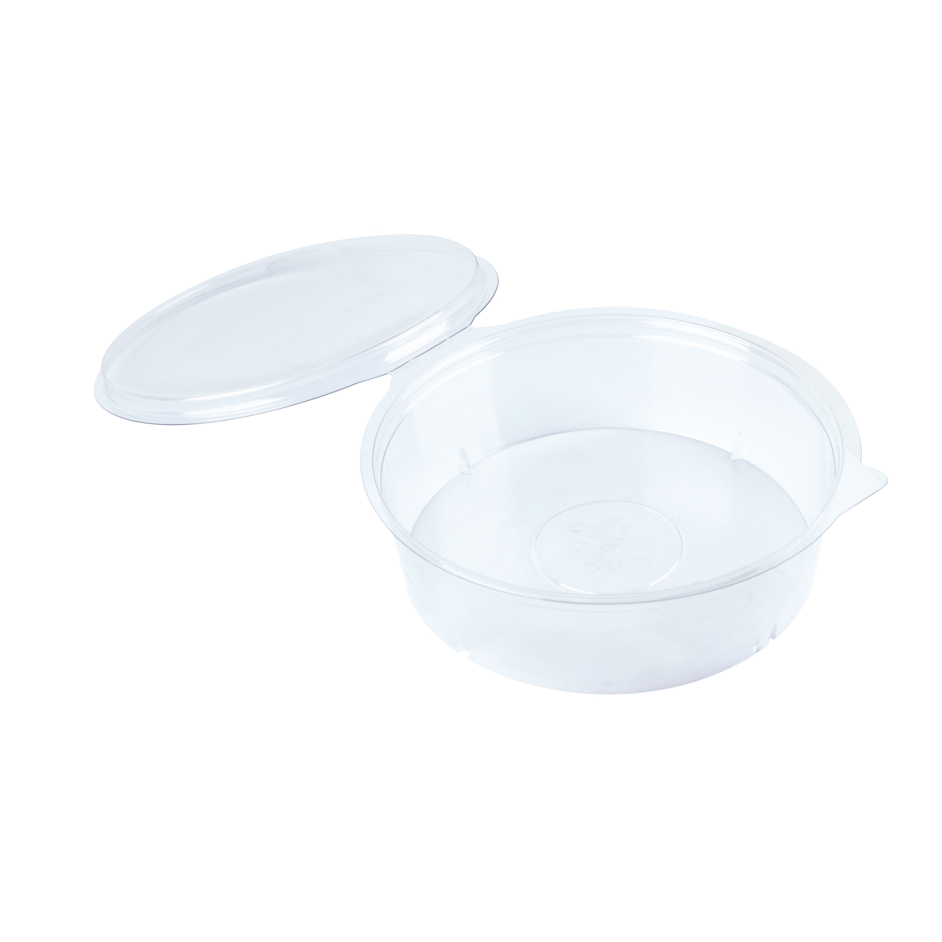 Afbeeldingen van Ds à 160 olipack apet bak rond met deksel 1000 cc transparant 