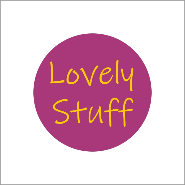 Afbeeldingen van Ds à 250 kado etiket 3,9 cm Lovely stuff