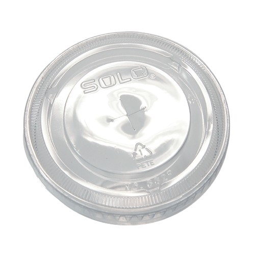 Afbeeldingen van Ds à 1000 pet deksel met kruisgat (uc)