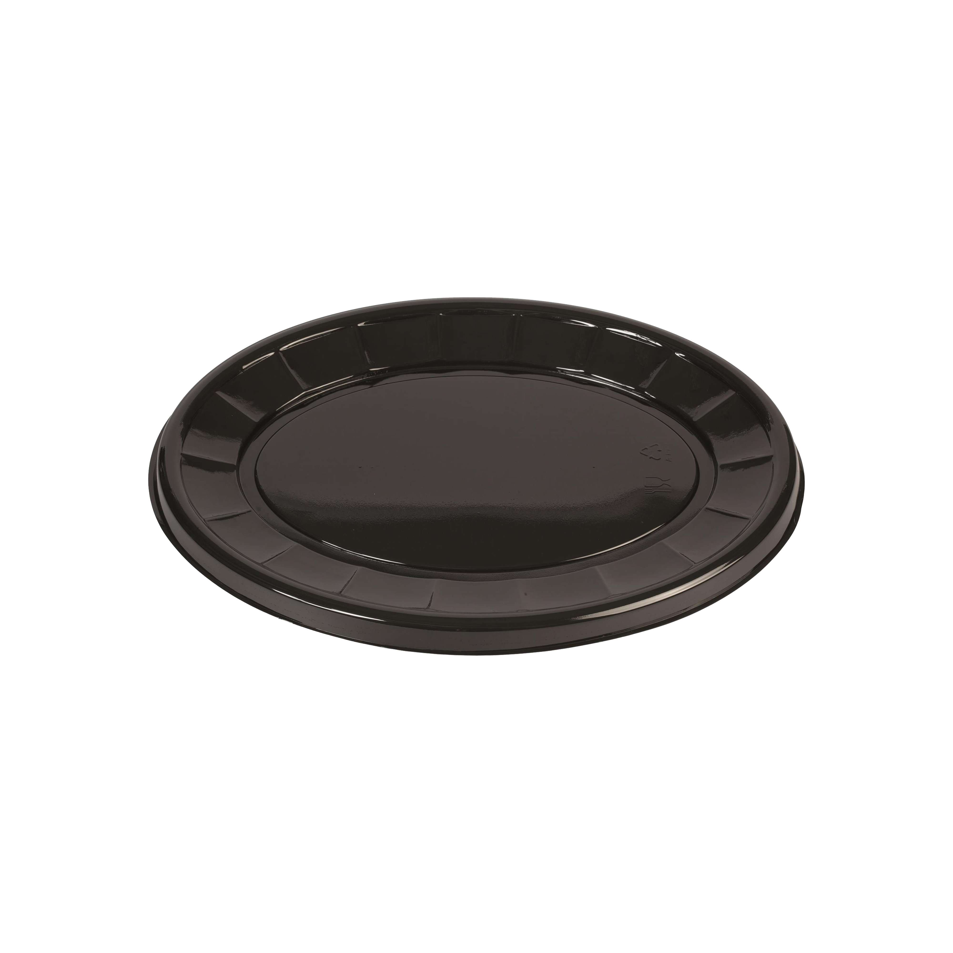 Afbeeldingen van Pak à 10 caterwareschaal zwart 46 cm (ucl)