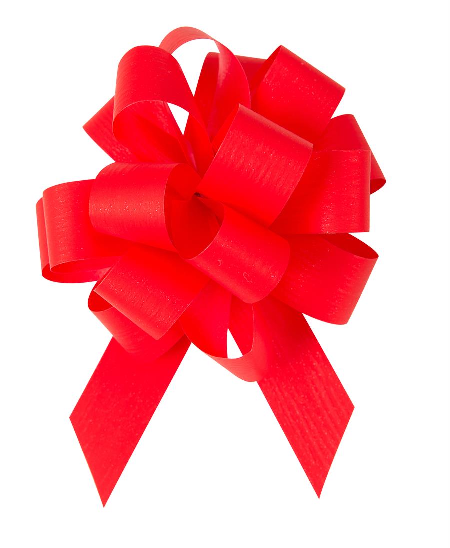 Afbeeldingen van Pak à 30 trekstrik r95 mm 19 mm paperlook rood