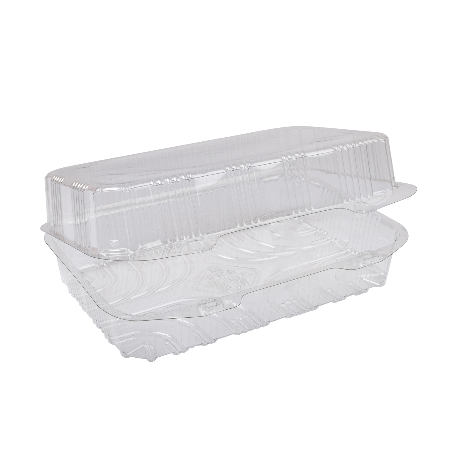 Afbeeldingen van Ds à 300 pet gebaksdoos 21x13x8 cm   