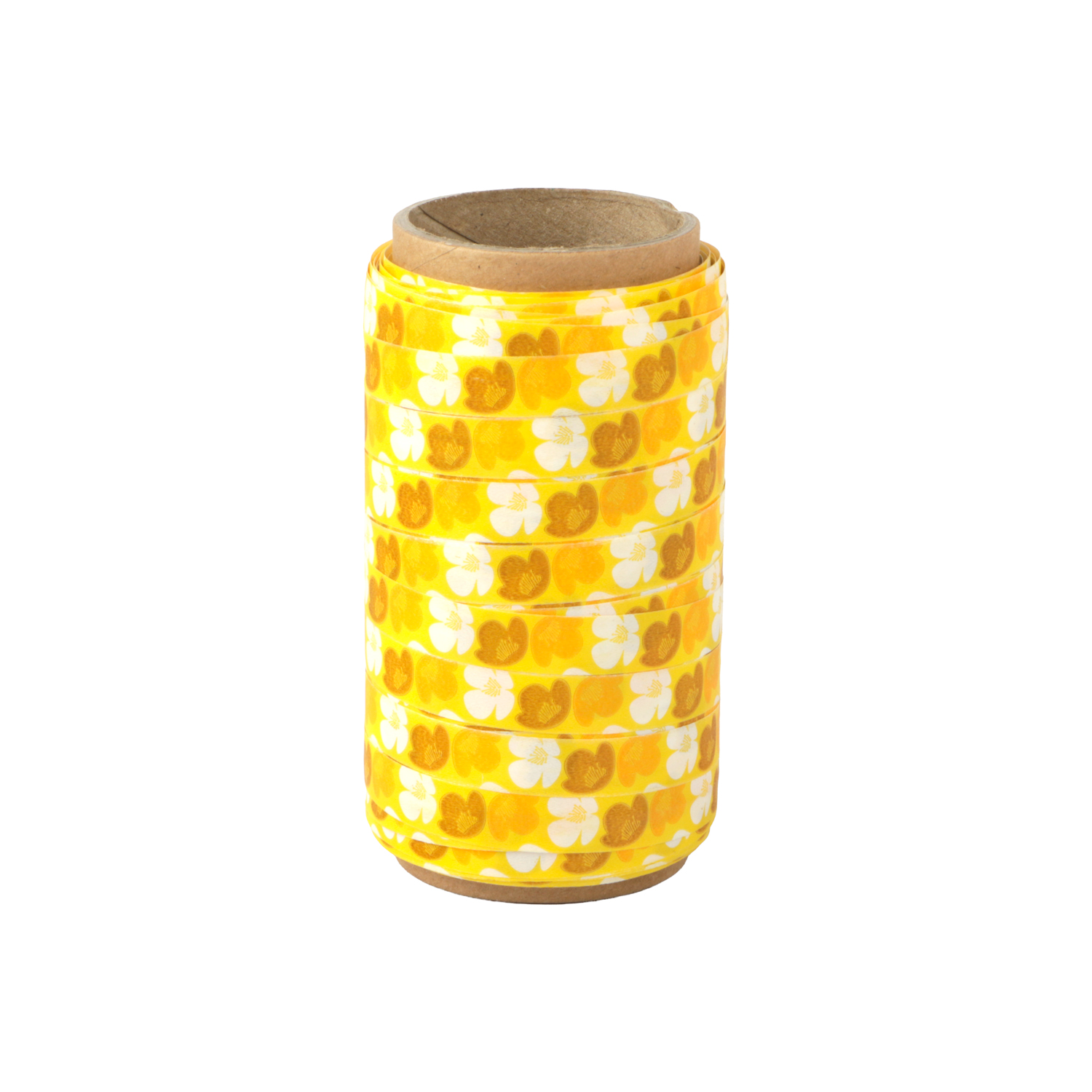 Afbeeldingen van Rol krullint 10 mm 50 mtr voorjaar geel