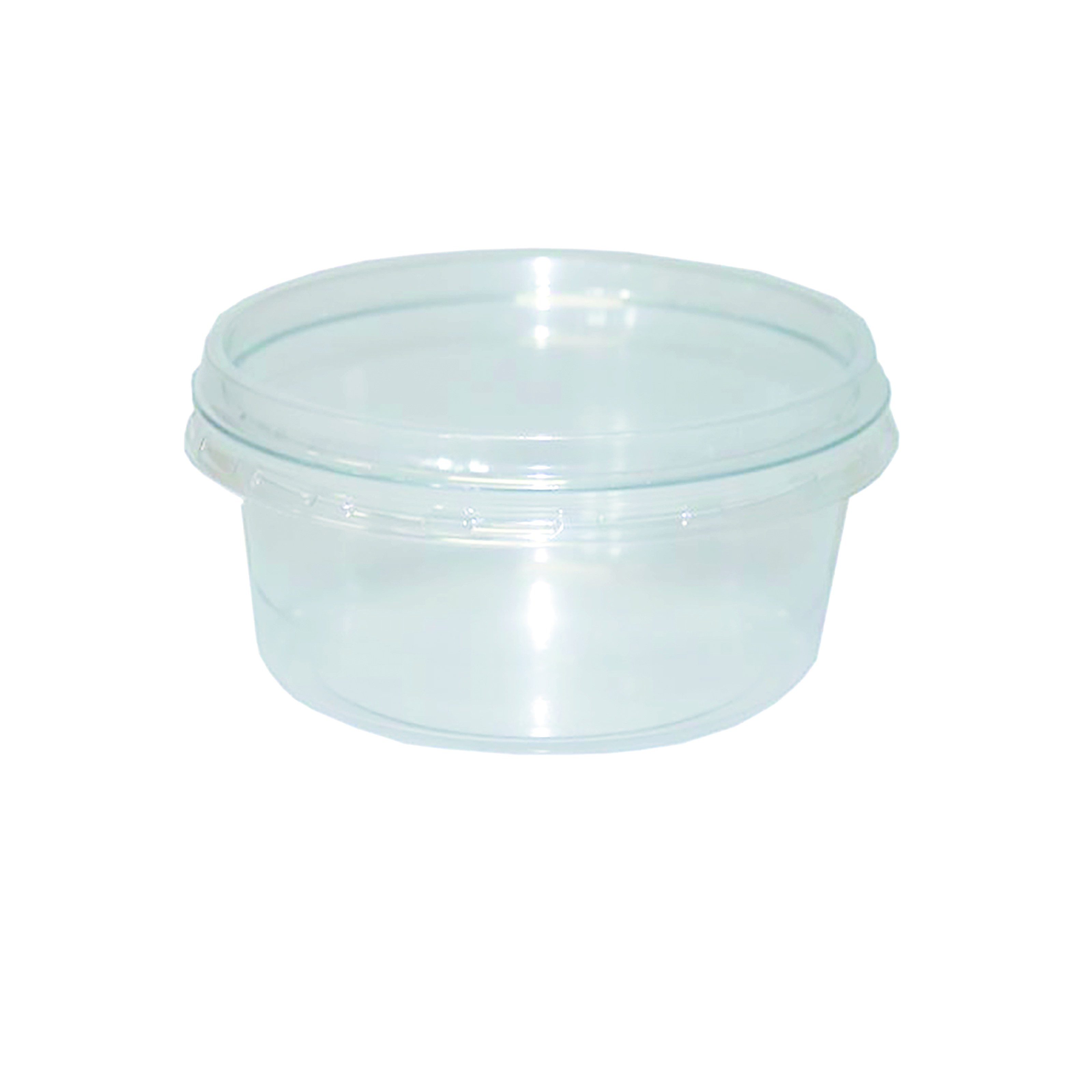 Afbeeldingen van Ds à 1000 pot rond apet glashelder 350 cc (uc)