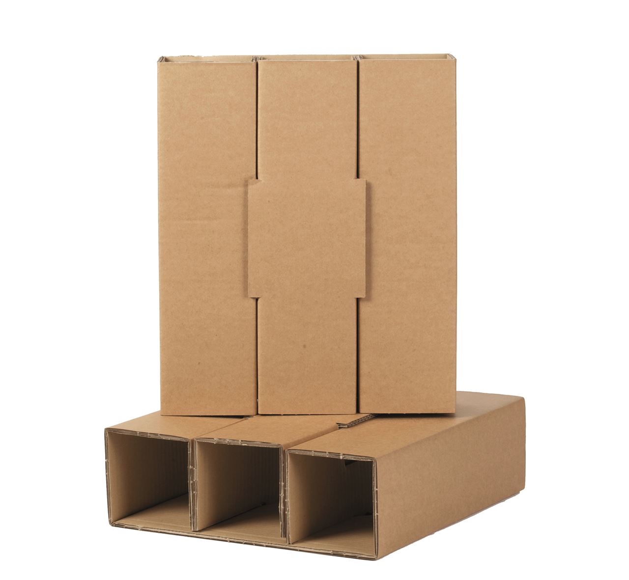 Afbeeldingen van Verzendinterieur voor 3 flessen  