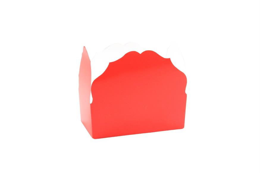 Afbeeldingen van Pak à 25 bonbondoos 375 gram rood