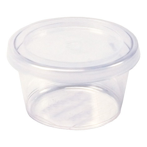 Afbeeldingen van Ds à 2250 ps botercup transparant 30 cc r4,7x3 cm