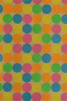 Picture of Rol kadopapier 30 cm/250 mtr Dots fluor 88b