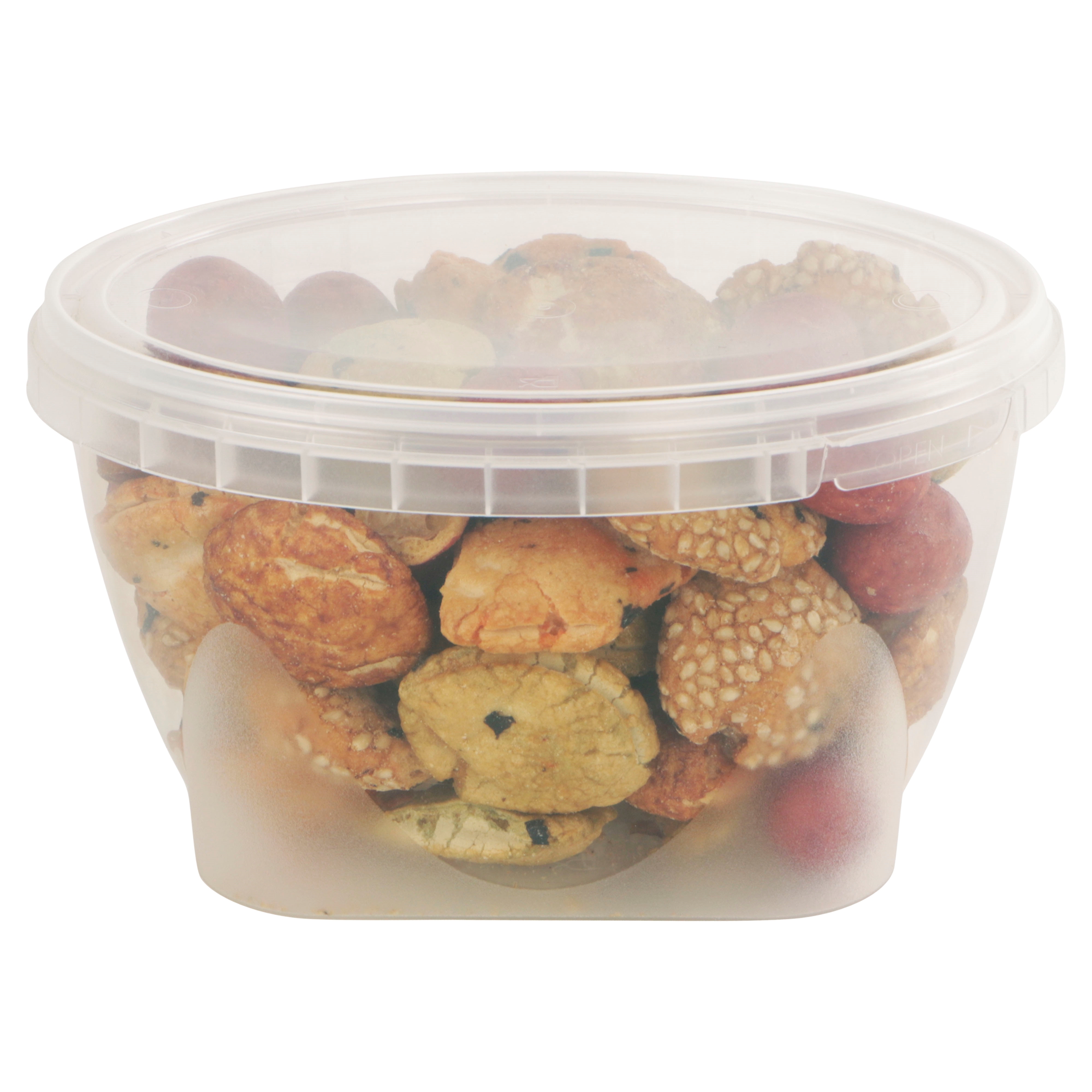 Afbeeldingen van Ds à 250 pp ringlock cup ovaal met deksel 510 cc transparant (uc) 