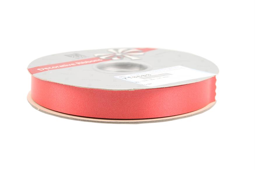Afbeeldingen van Rol lint 19 mm 100 mtr rood (uc)