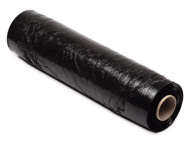 Afbeeldingen van Rol palletwikkelfolie 50/270/23my zwart