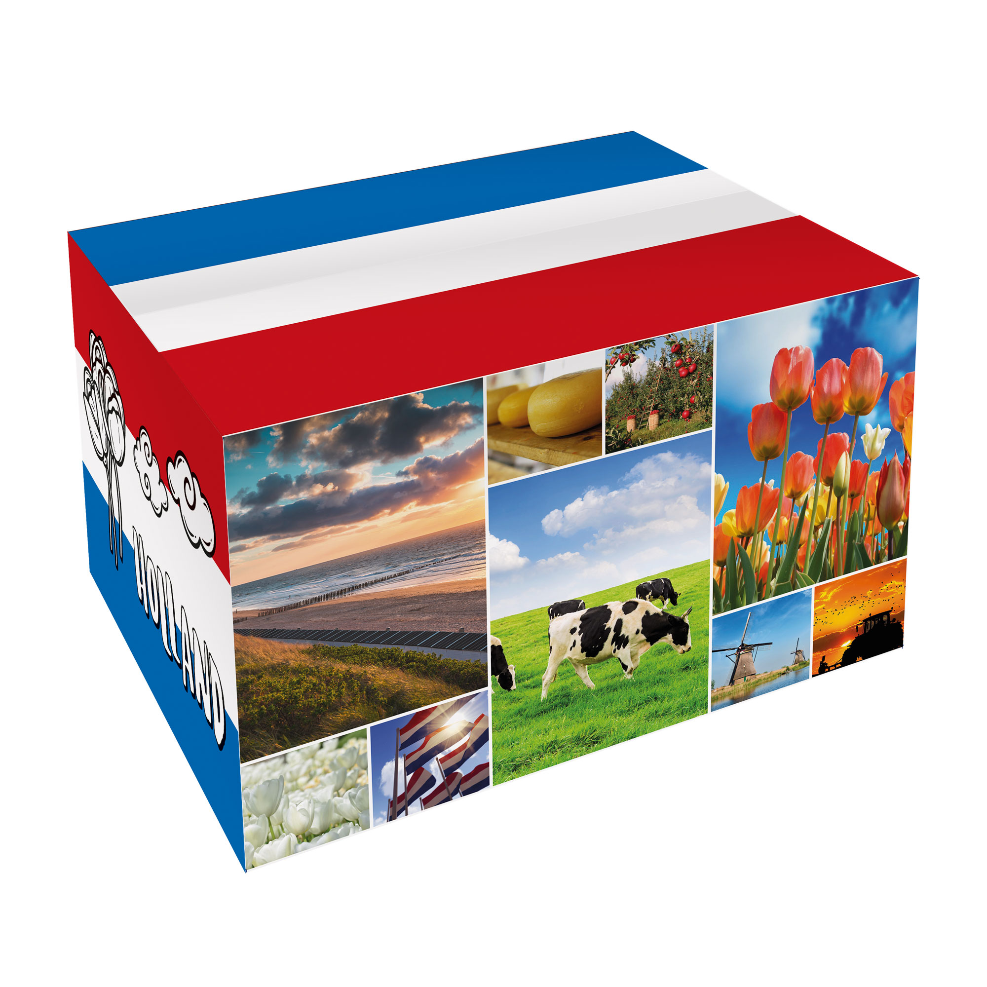Afbeeldingen van Pakketdoos C232 I love Holland 39x29x23,2 cm  