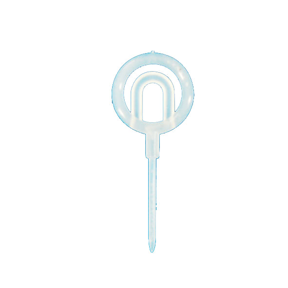 Afbeeldingen van Zak à 100 prijsprikker 5,5 cm universeel wit