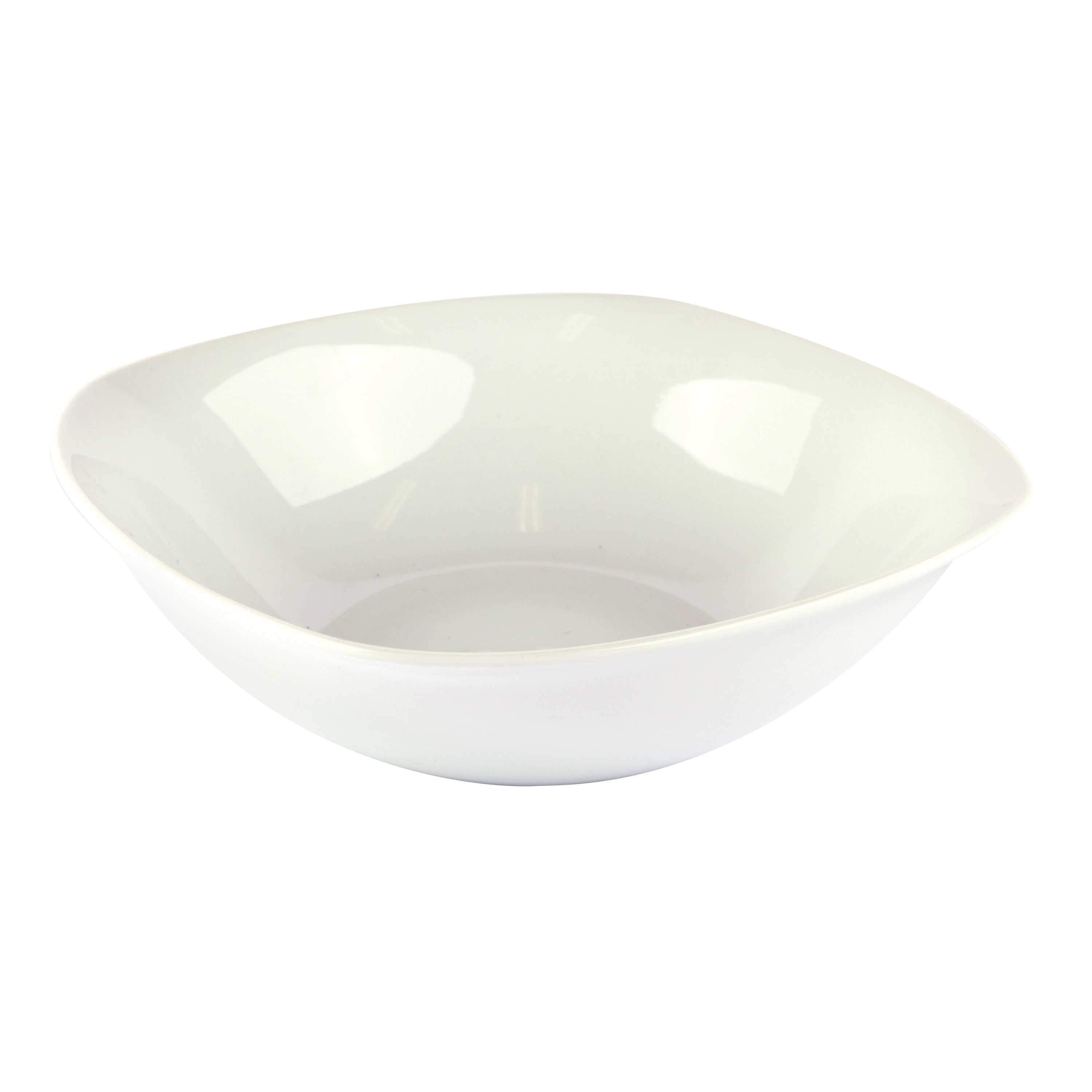 Afbeeldingen van Schaal porselein wit 22x22x7 cm