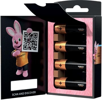 Afbeeldingen van Blister à 4 batterij 4lr6 (aa) Alkaline