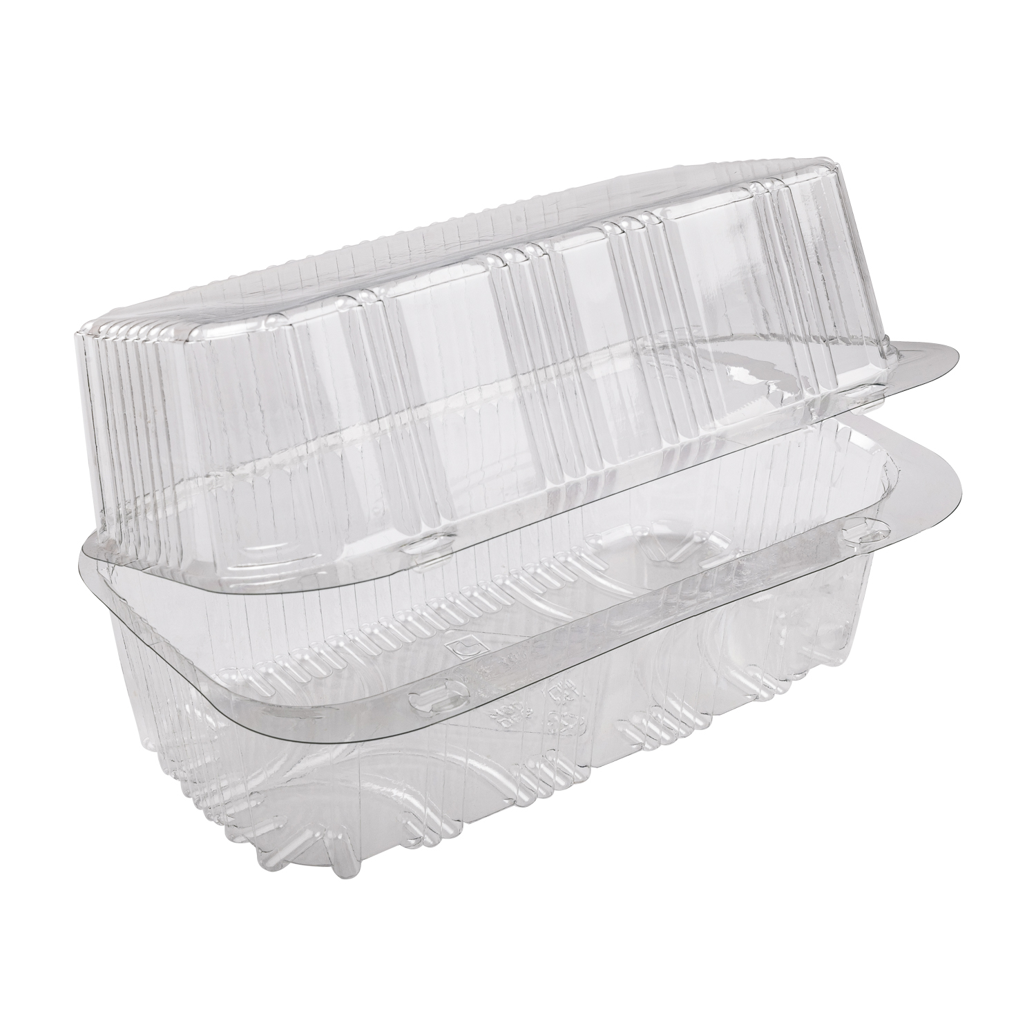 Afbeeldingen van Ds à 400 pet gebaksdoos 16,5x8,5x10 cm   