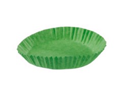 Afbeeldingen van Pak à 1000 meatsaver r6,6x1,5 cm groen
