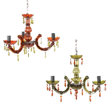 Afbeeldingen van A2 kroonluchter 42½X38x83 cm. (ucl)