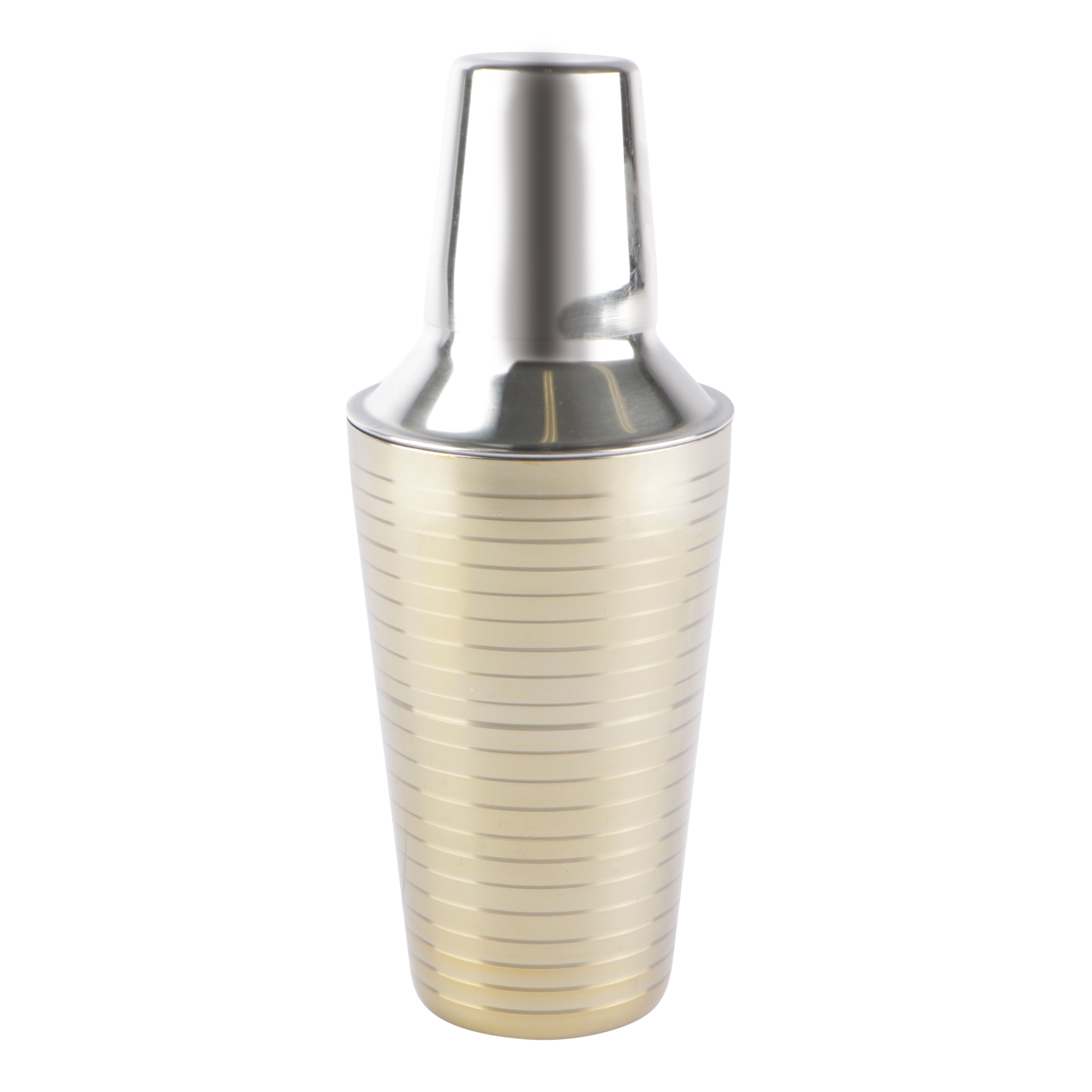 Afbeeldingen van Rvs cocktail shaker 9x22 cm 500 ml shiny