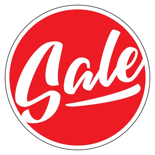 Afbeeldingen van Pictogram Sale rood r31,5 cm (uc)