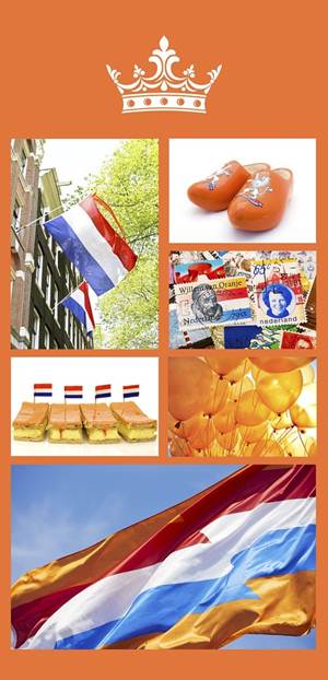 Afbeeldingen van Banier 90x180 cm oranje (uc)