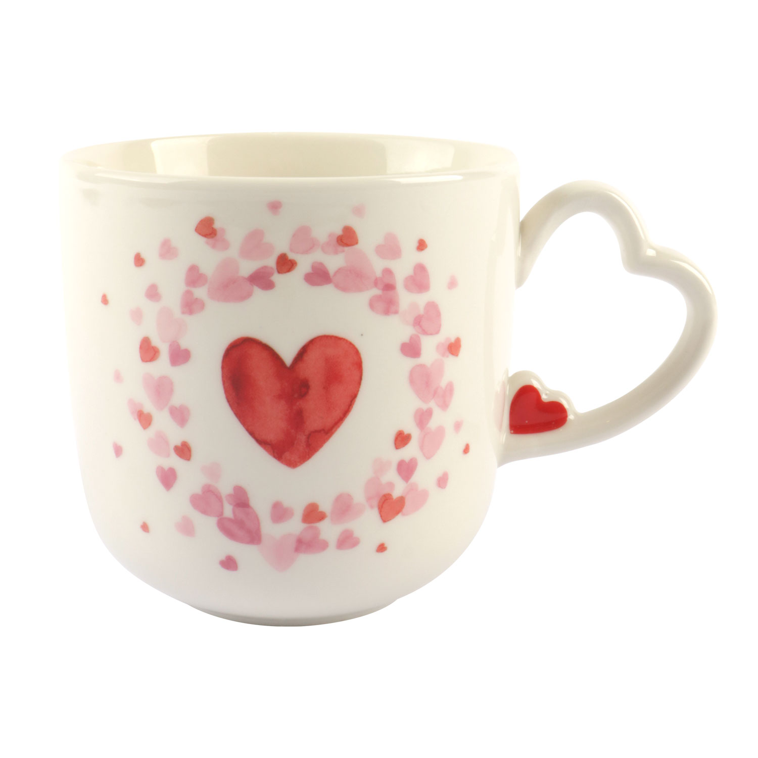 Afbeeldingen van Mok 400 ml 9,6x9,5 cm Heart 